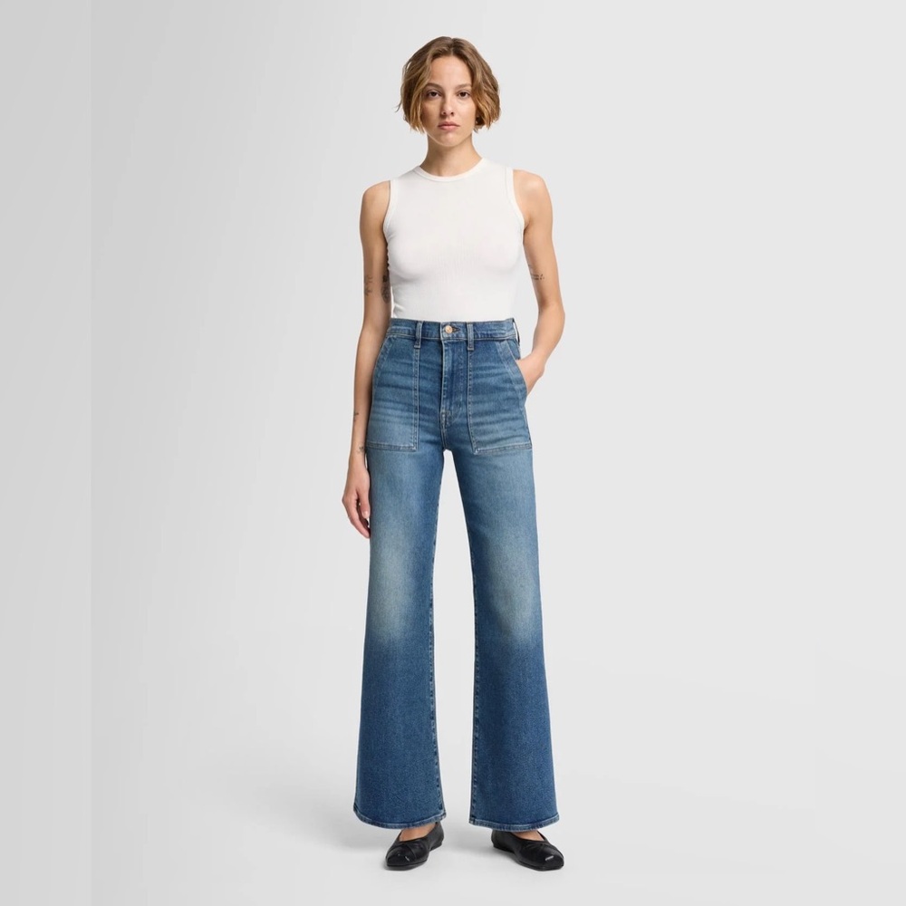 7 For All Mankind Utility Ultra High Rise Jo